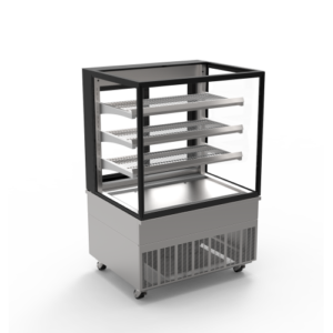 London 60C Straight Glass Cake Display